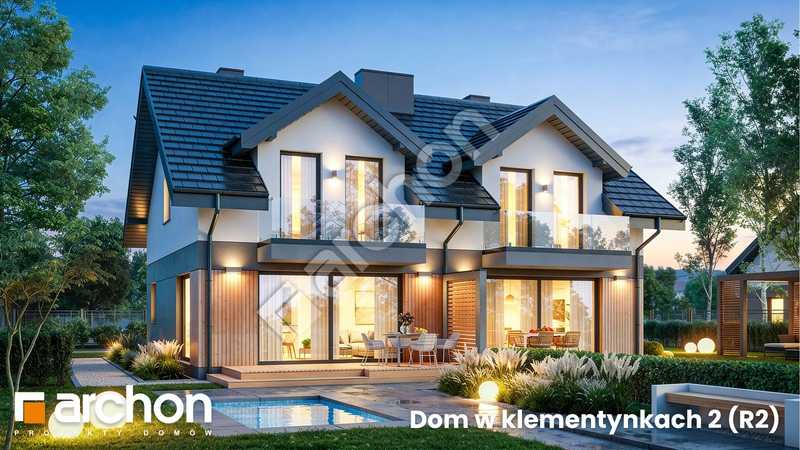 Dom w klementynkach 2 (R2) - dwa lokale w jednym domu